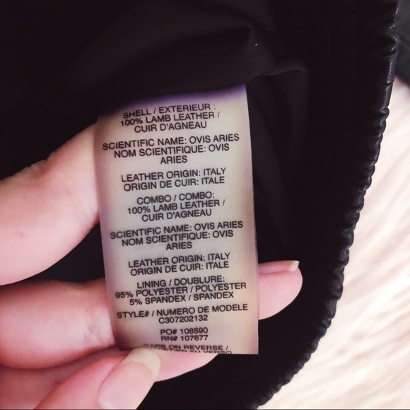 ALICE + OLIVIA $1,295 Lace Leather Bomber Jacket - Picture 7 of 8